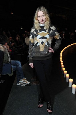 Celebrities at Givenchy by Riccardo Tisci show